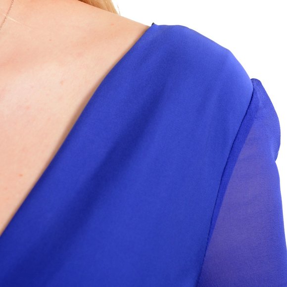 Versace Deep V-Neck Open Back Maxi Evening Dress - Picture 5 of 8